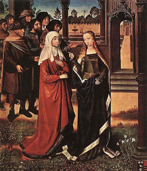 Master of the Legend of St. Lucy Scene from the St Lucy Legend Spain oil painting art